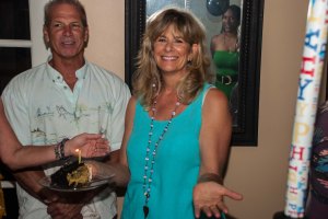 Singing traditional Happy Birthday!