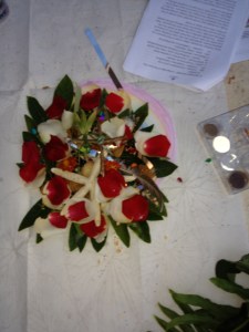 The Despacho Mandela before wrapping!