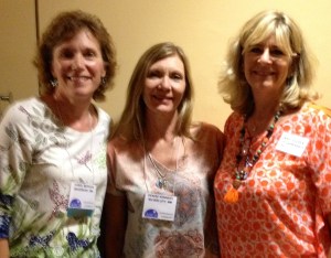 Carol Morgan, Denise Kennedy & Cathy Silver pictured at the 38th Annual Conference for Spiritual and Consciousness Studies in Scottsdale July 10-13